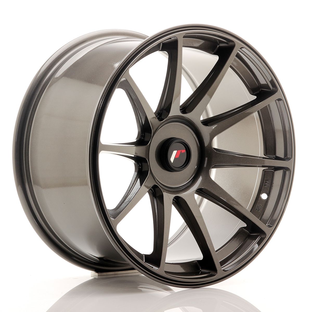 Image of JR-Wheels JR11 Velgen 18 Inch 9.5J ET20-30 Custom PCD Hyper Gray