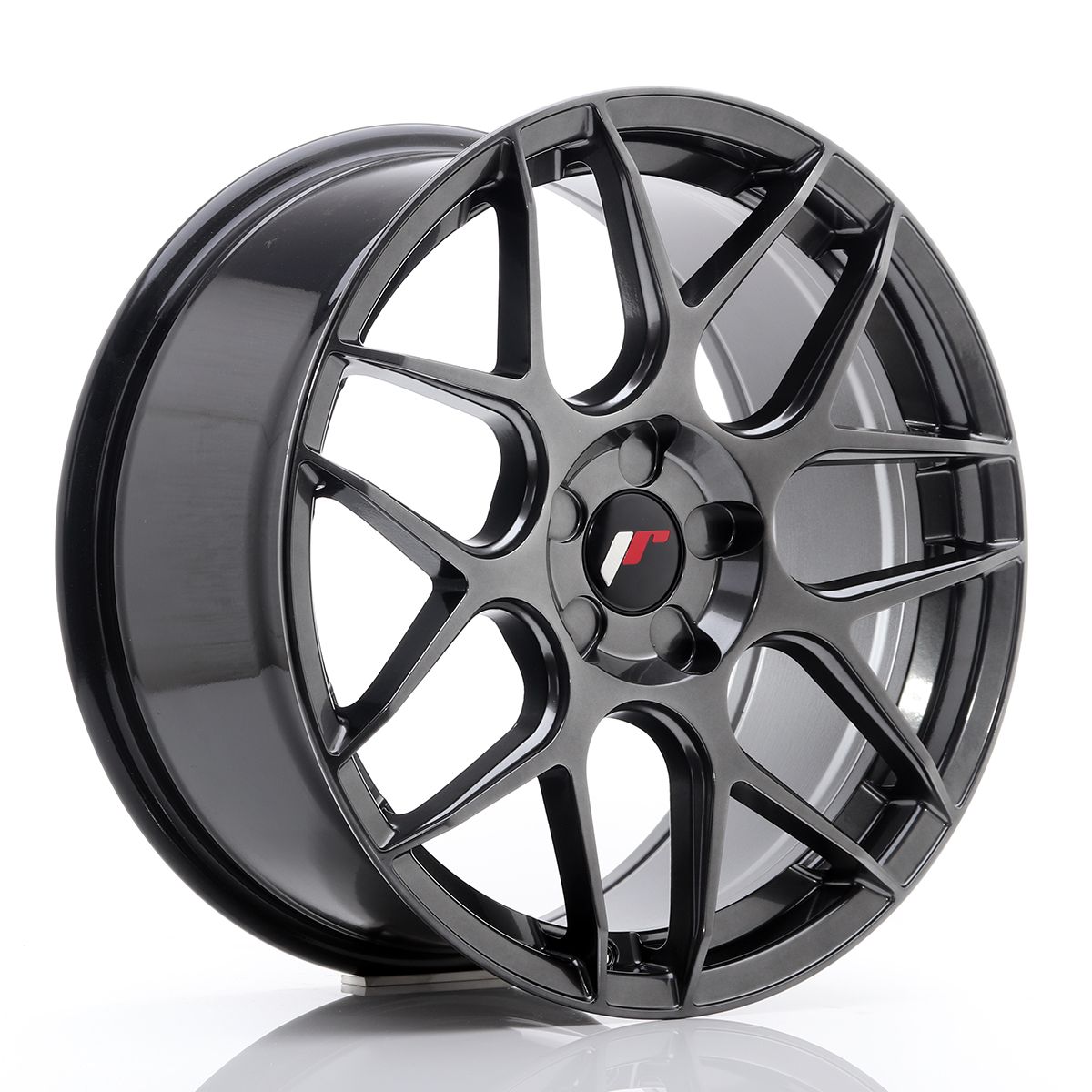 Image of JR-Wheels JR18 Velgen 18 Inch 8.5J ET45 Custom PCD Hyper Black