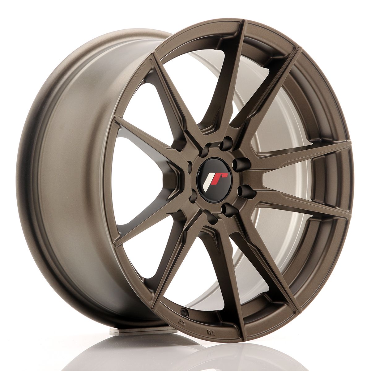 Image of JR-Wheels JR22 Velgen 18 Inch 7.5J ET35-40 Custom PCD Flat Bronze