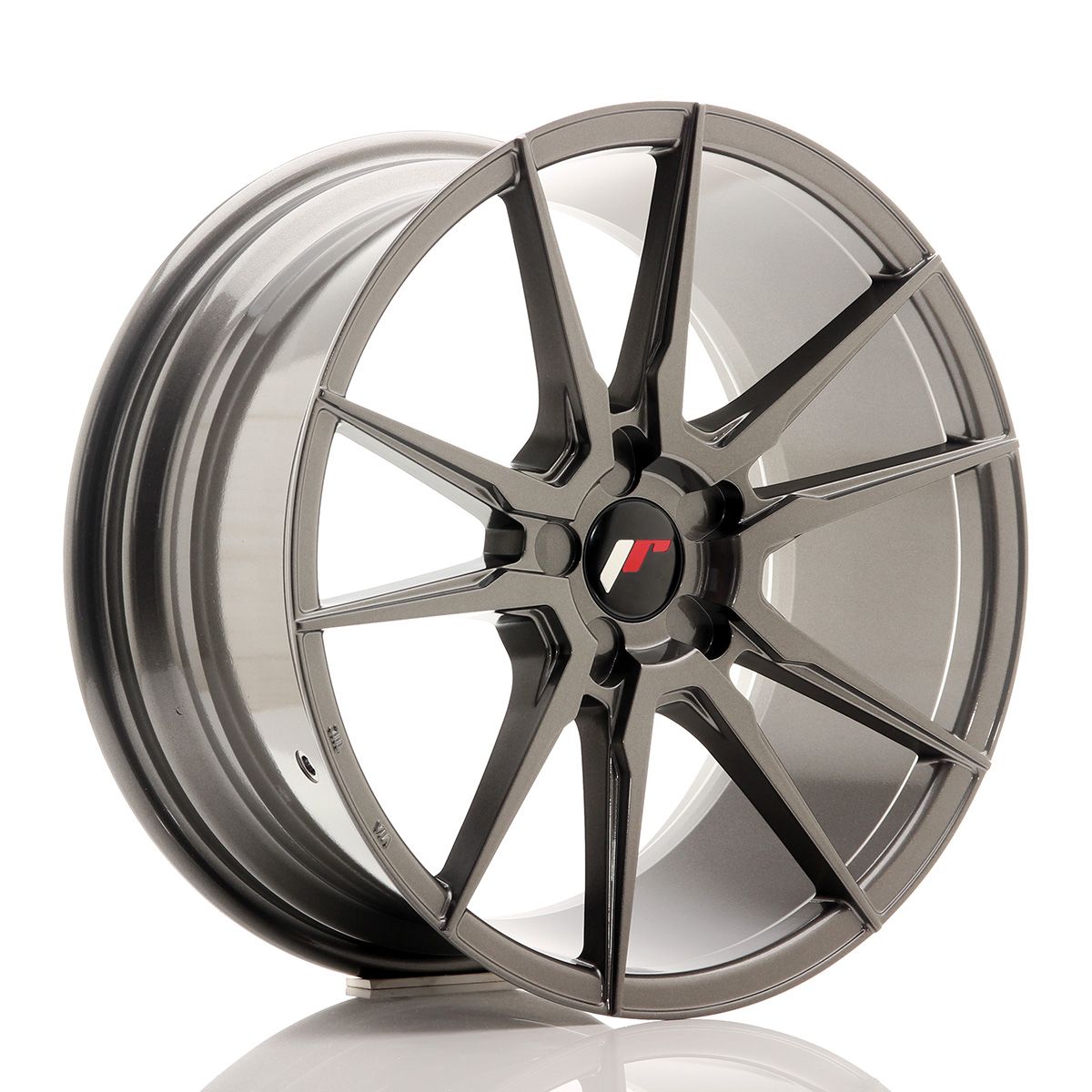 Image of JR-Wheels JR21 Velgen 18 Inch 8.5J ET20-40 Custom PCD Hyper Gray