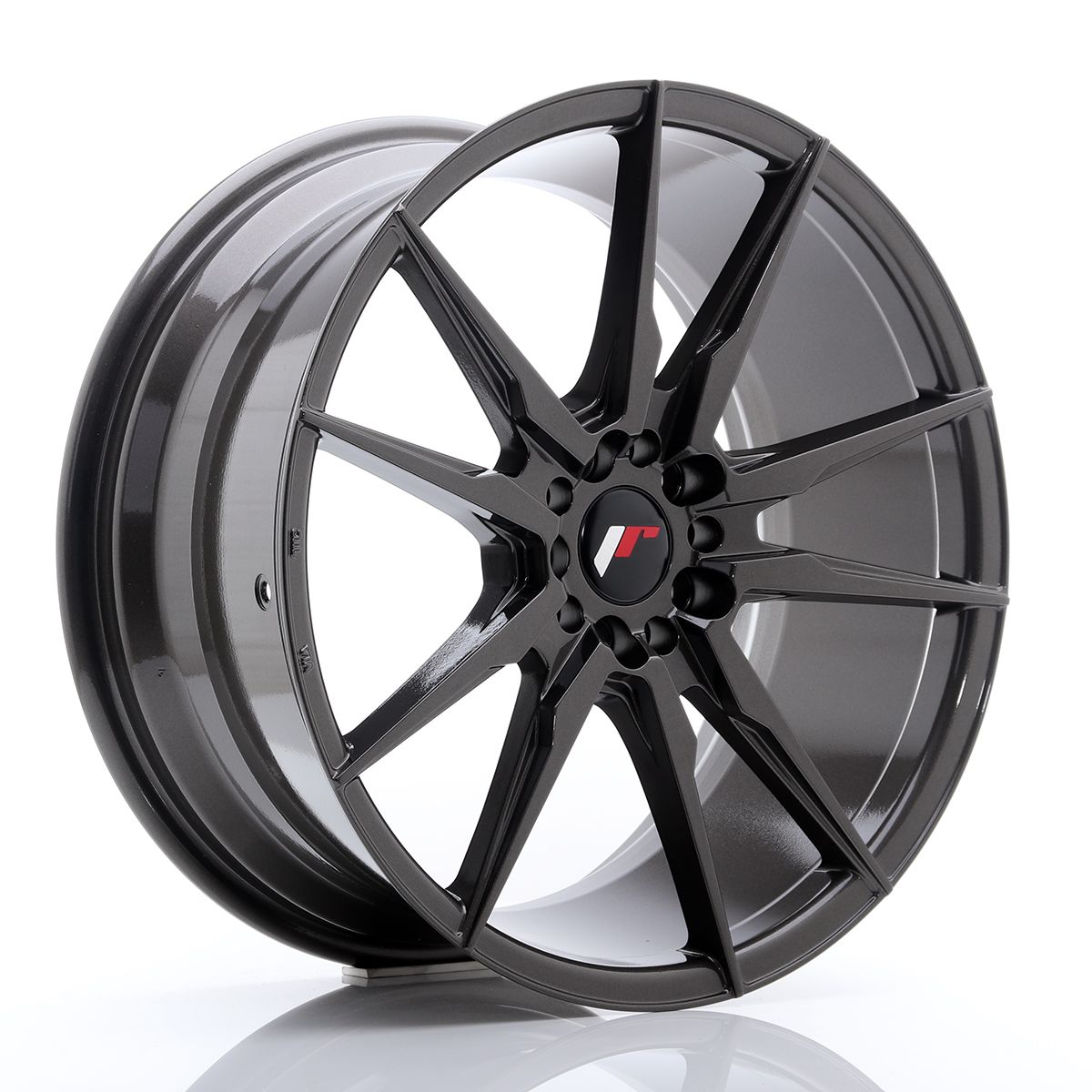 Image of JR-Wheels JR21 Velgen 19 Inch 8.5J ET40 5x112,5x114.3 Hyper Gray