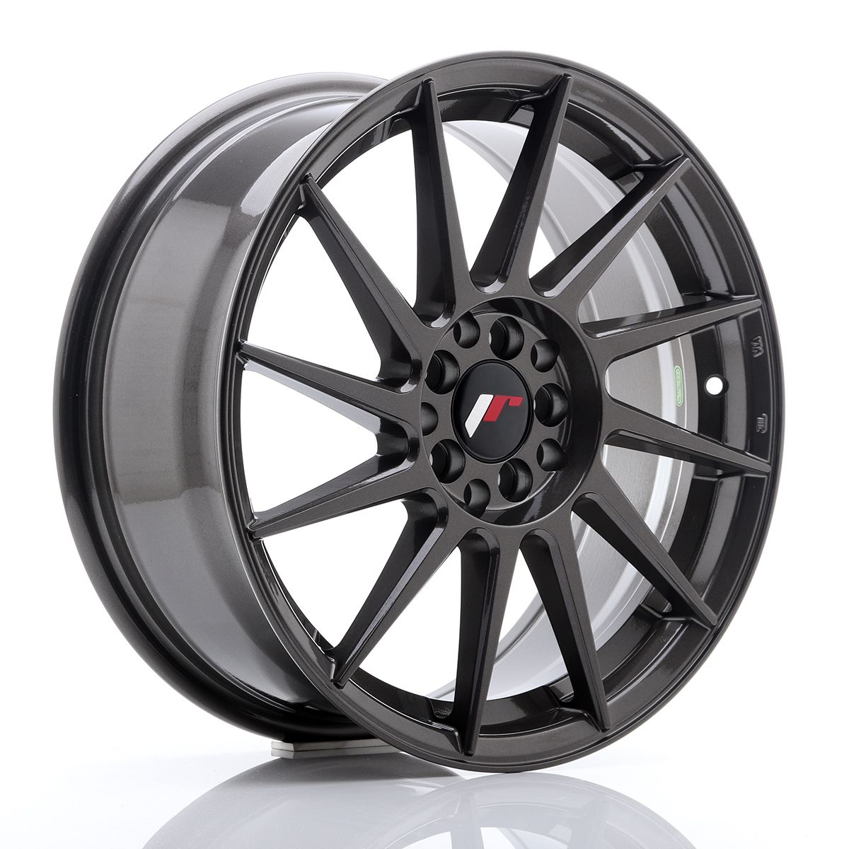 Image of JR-Wheels JR22 Velgen 17 Inch 7J ET35 5x100,5x114.3 Hyper Gray