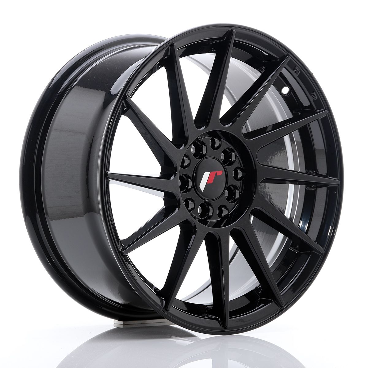 Image of JR-Wheels JR22 Velgen 17 Inch 8J ET35 5x100,5x114.3 Gloss Black