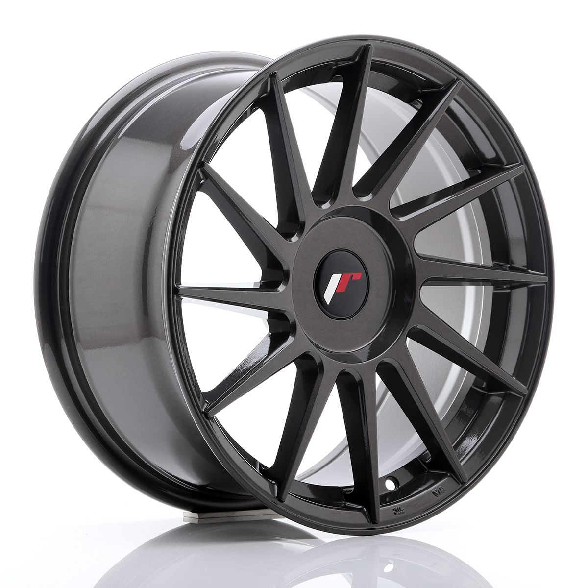 Image of JR-Wheels JR22 Velgen 17 Inch 8J ET25-35 Custom PCD Hyper Gray