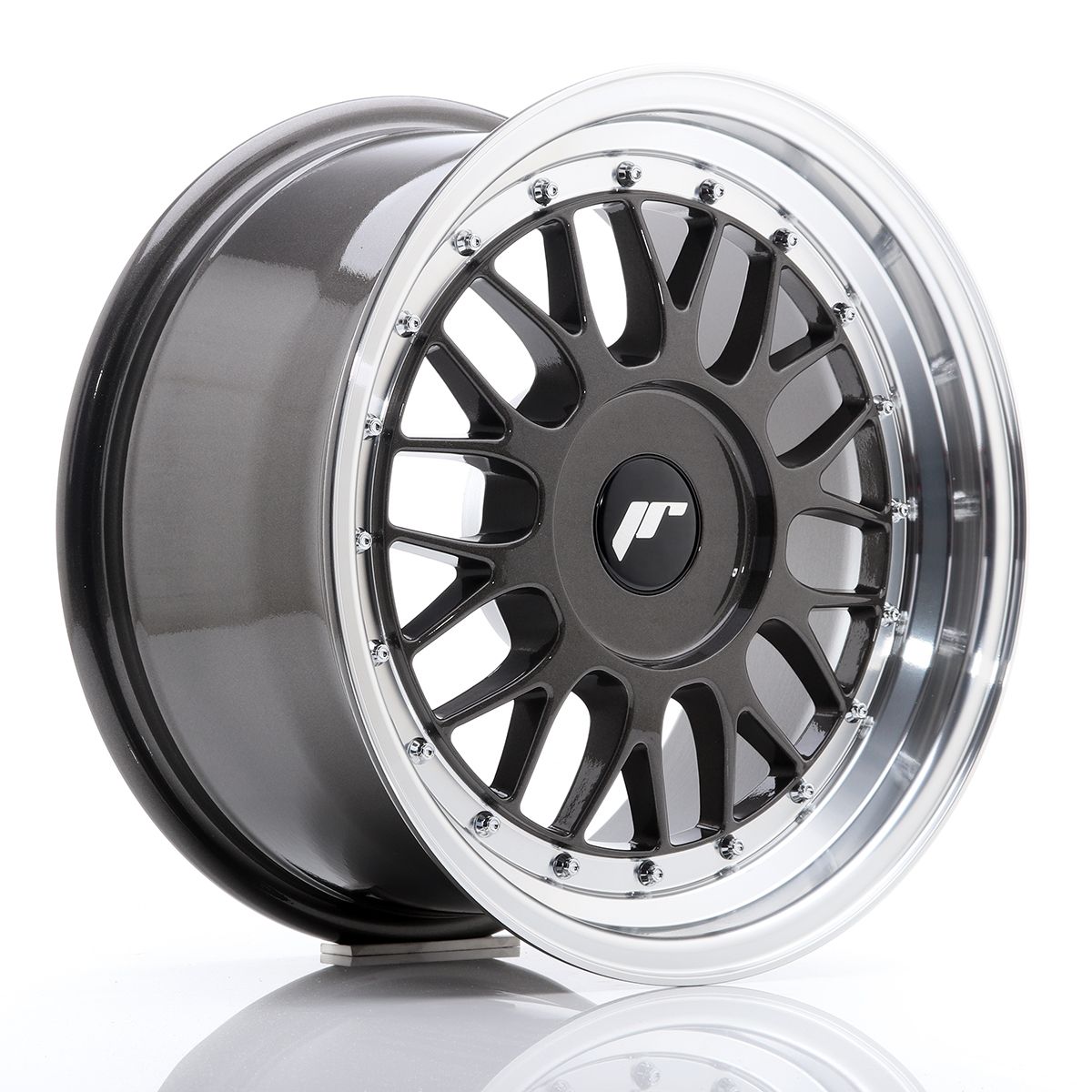 Image of JR-Wheels JR23 Velgen 16 Inch 8J ET20-45 Custom PCD Hyper Gray