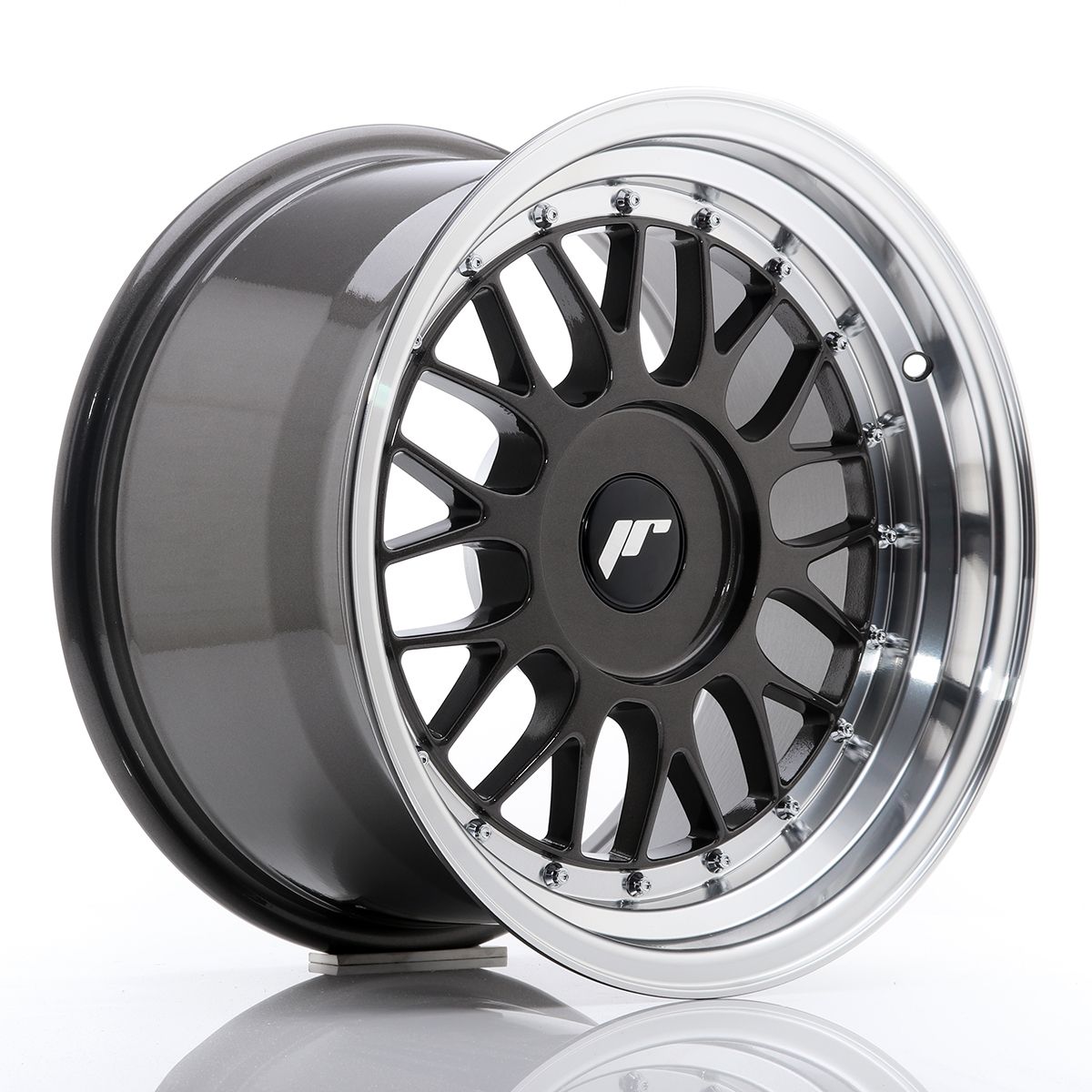 Image of JR-Wheels JR23 Velgen 16 Inch 9J ET20-35 Custom PCD Hyper Gray