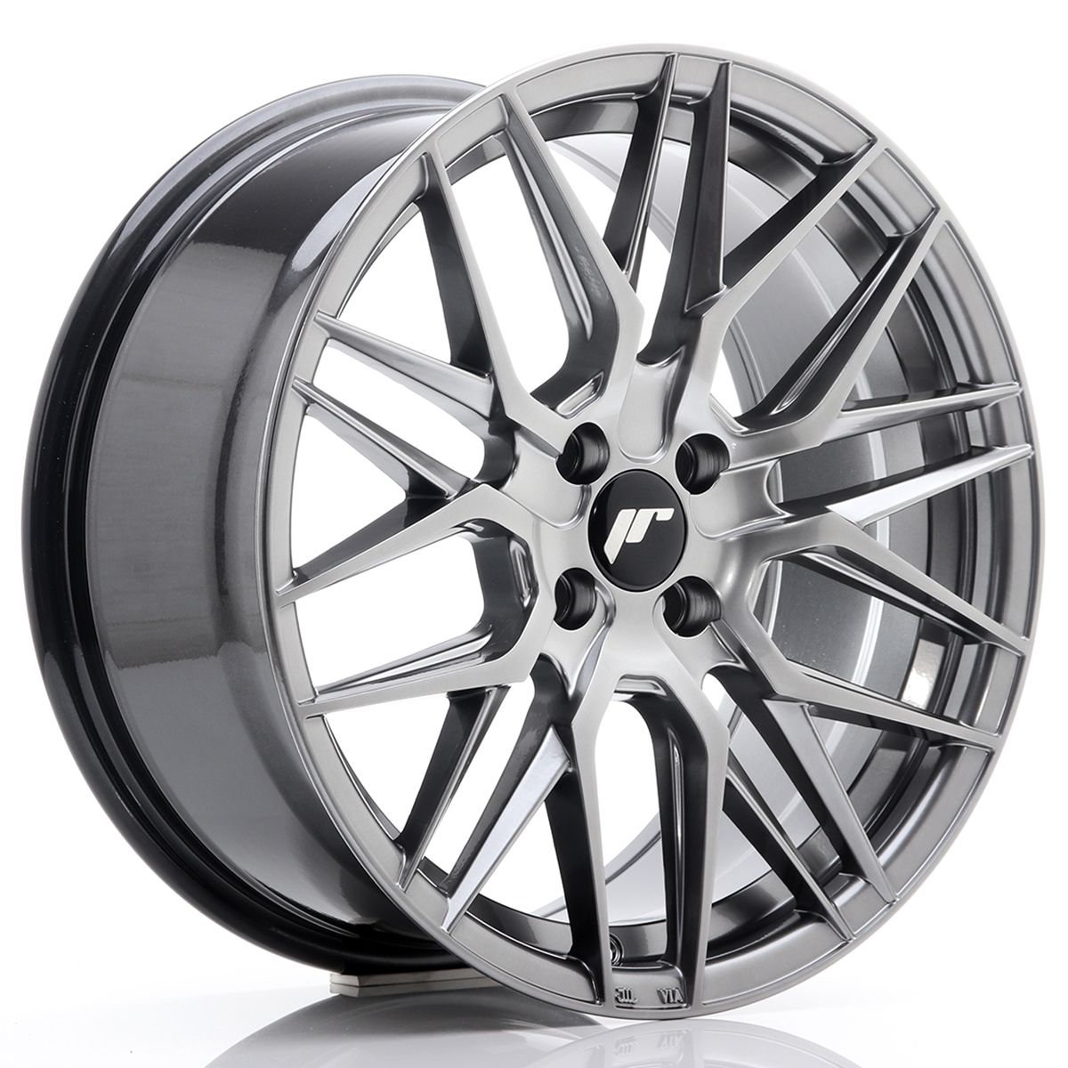 Image of JR-Wheels JR28 Velgen 17 Inch 8J ET40 4x108 Hyper Black