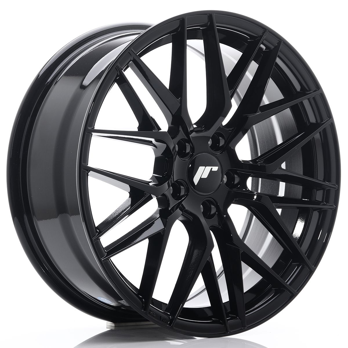 Image of JR-Wheels JR28 Velgen 18 Inch 7.5J ET40 5x114.3 Gloss Black