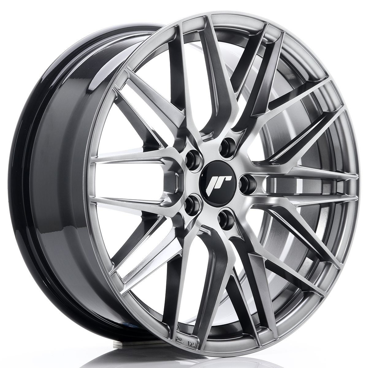 Image of JR-Wheels JR28 Velgen 18 Inch 7.5J ET35 5x100 Hyper Black