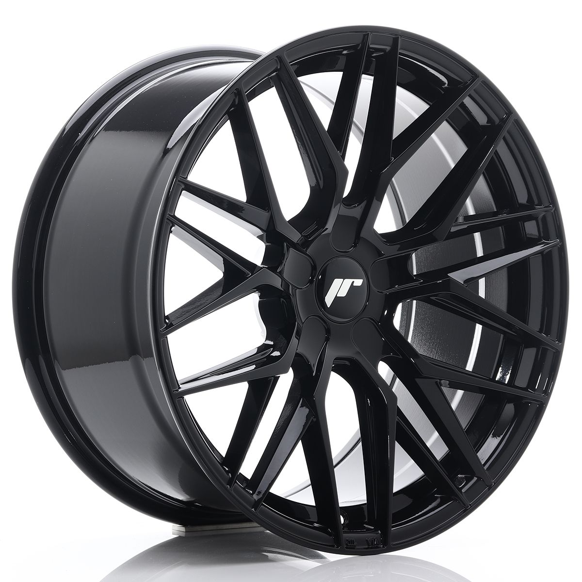 Image of JR-Wheels JR28 Velgen 19 Inch 9.5J ET35-40 Custom PCD Gloss Black