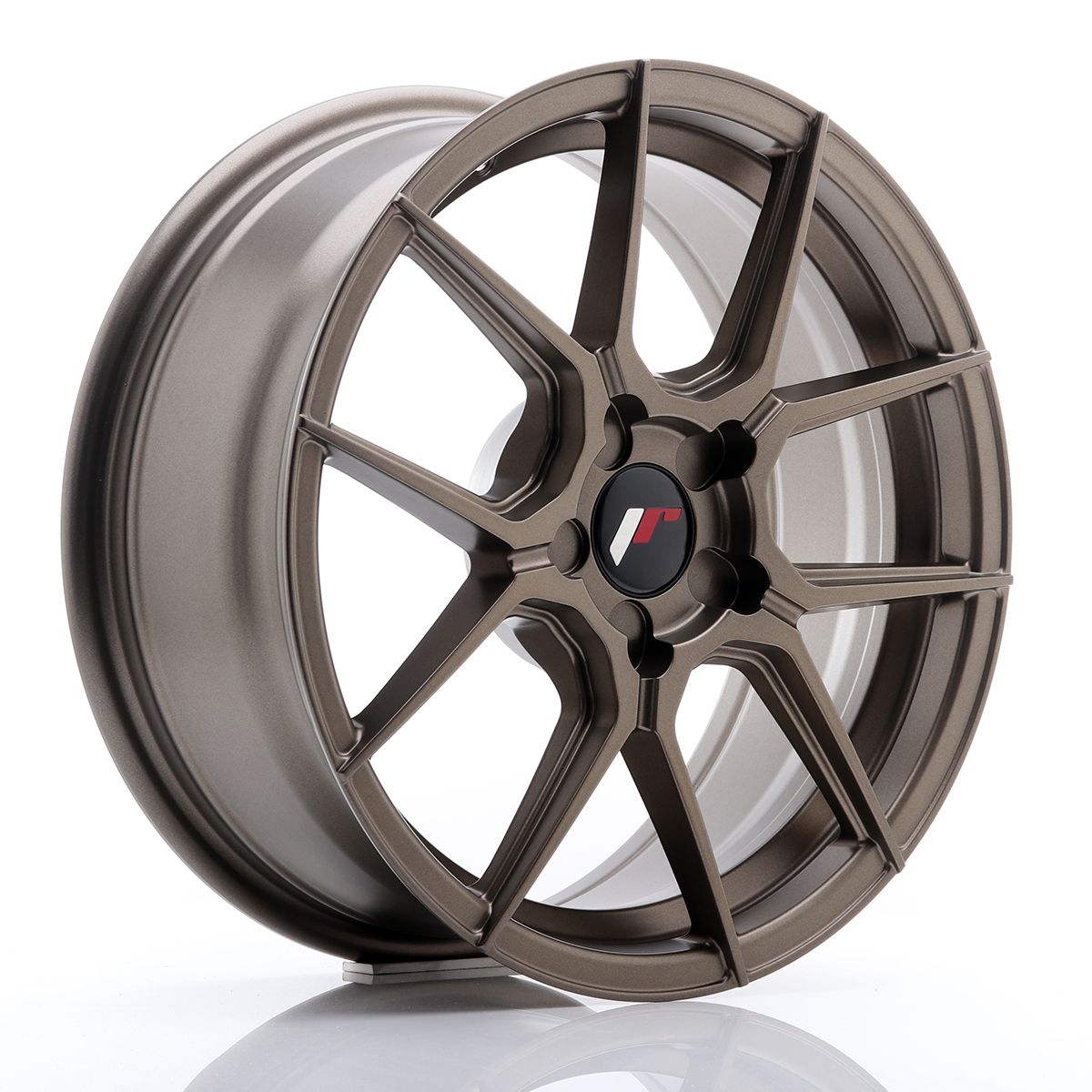 Image of JR-Wheels JR30 Velgen 17 Inch 7J ET20-40 Custom PCD Flat Bronze