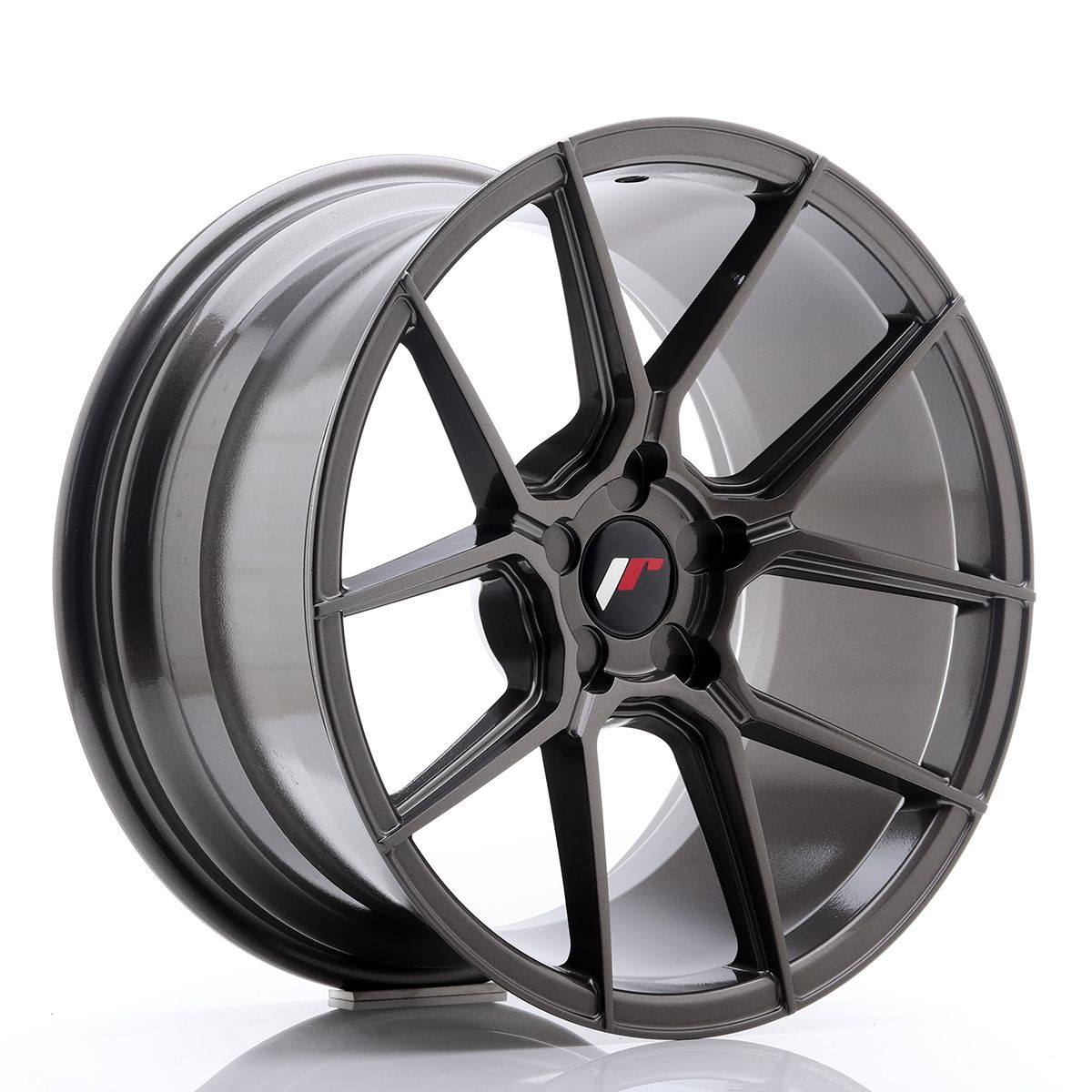 Image of JR-Wheels JR30 Velgen 18 Inch 9.5J ET20-40 Custom PCD Hyper Gray