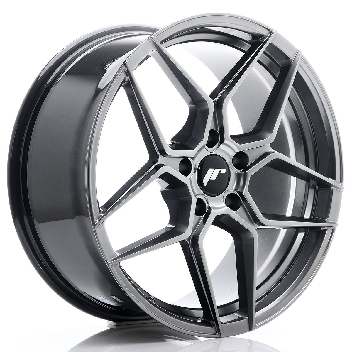 Image of JR-Wheels JR34 Velgen 19 Inch 8.5J ET40 5x114.3 Hyper Black