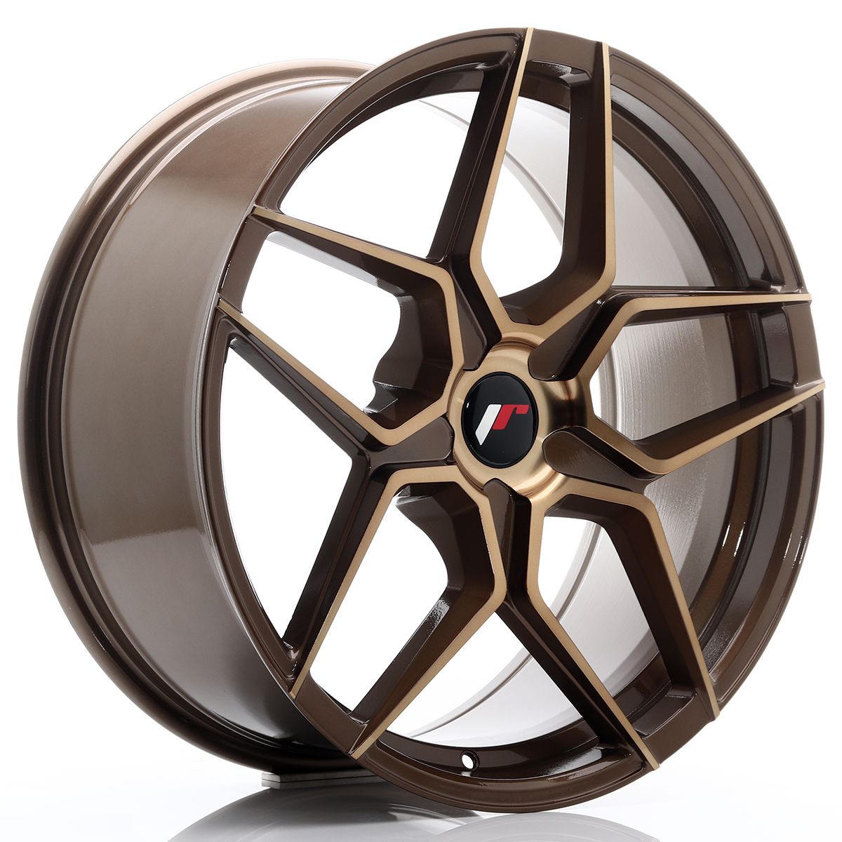 Image of JR-Wheels JR34 Velgen 20 Inch 9J ET35-40 Custom PCD Platinum Bronze