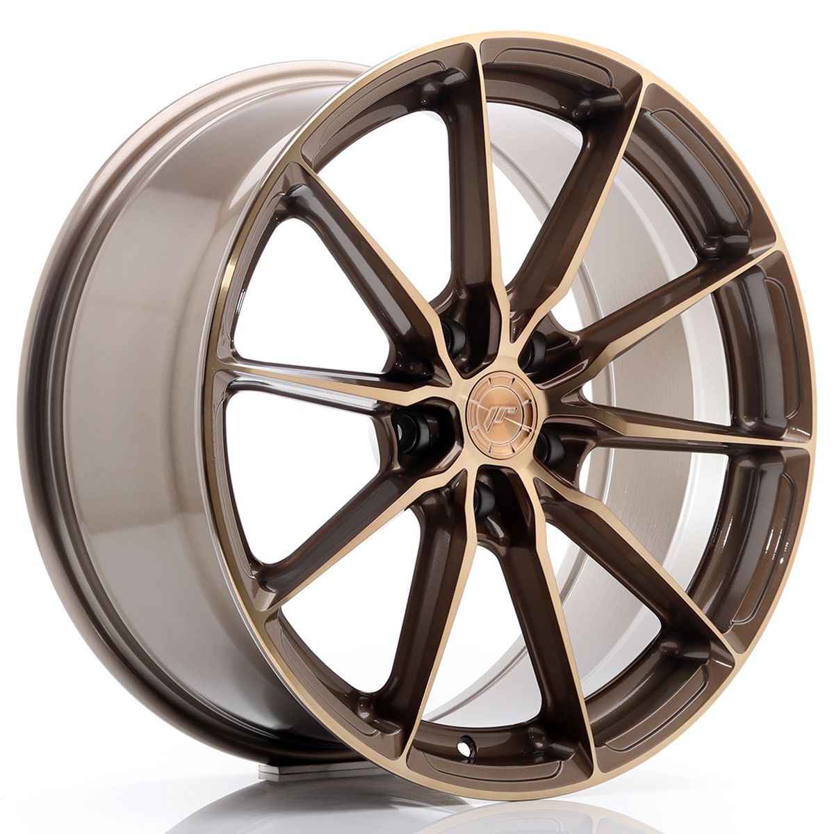 Image of JR-Wheels JR37 Velgen 19 Inch 8.5J ET35 5x112 Platinum Bronze