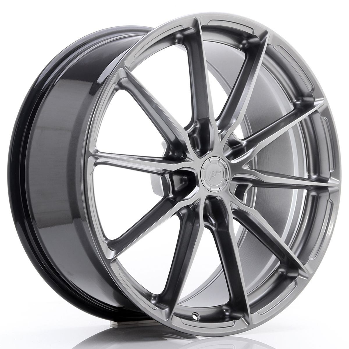 Image of JR-Wheels JR37 Velgen 20 Inch 9J ET35-45 Custom PCD Hyper Black