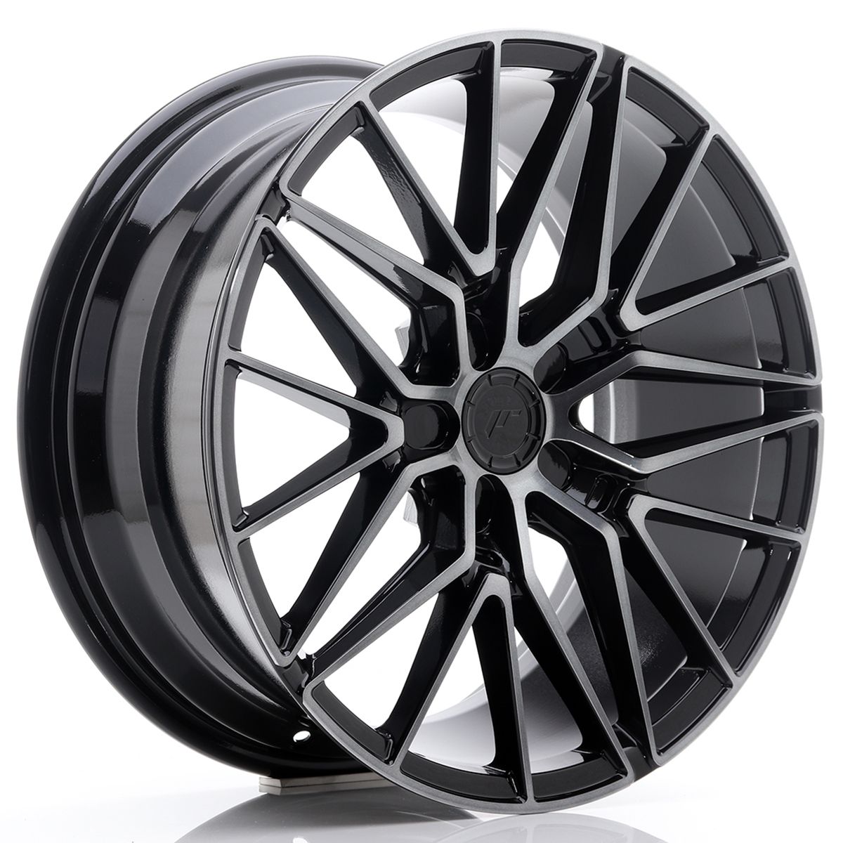 Image of JR-Wheels JR38 Velgen 18 Inch 8J ET35-42 Custom PCD Black Brushed