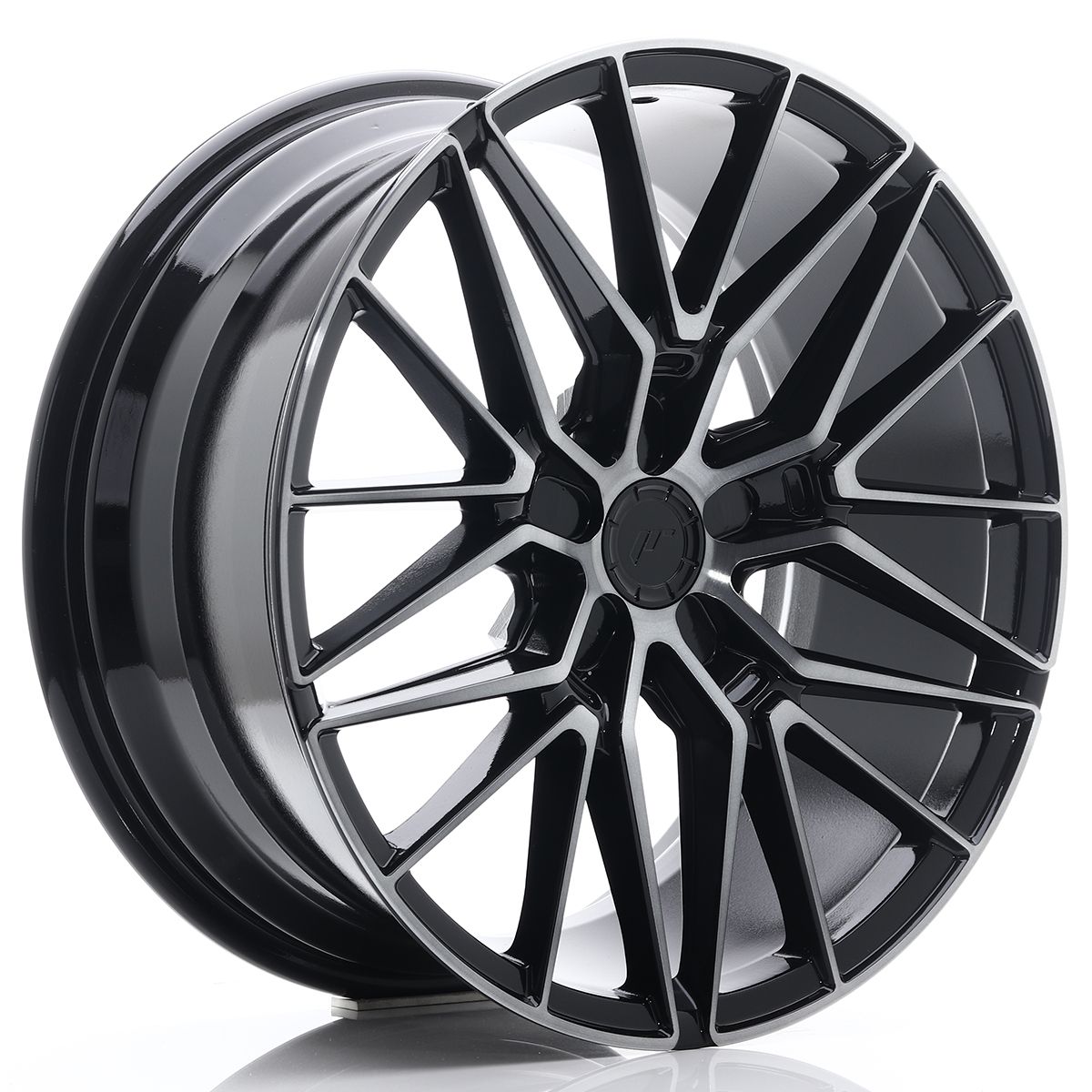 Image of JR-Wheels JR38 Velgen 19 Inch 8.5J ET35-45 Custom PCD Black Brushed
