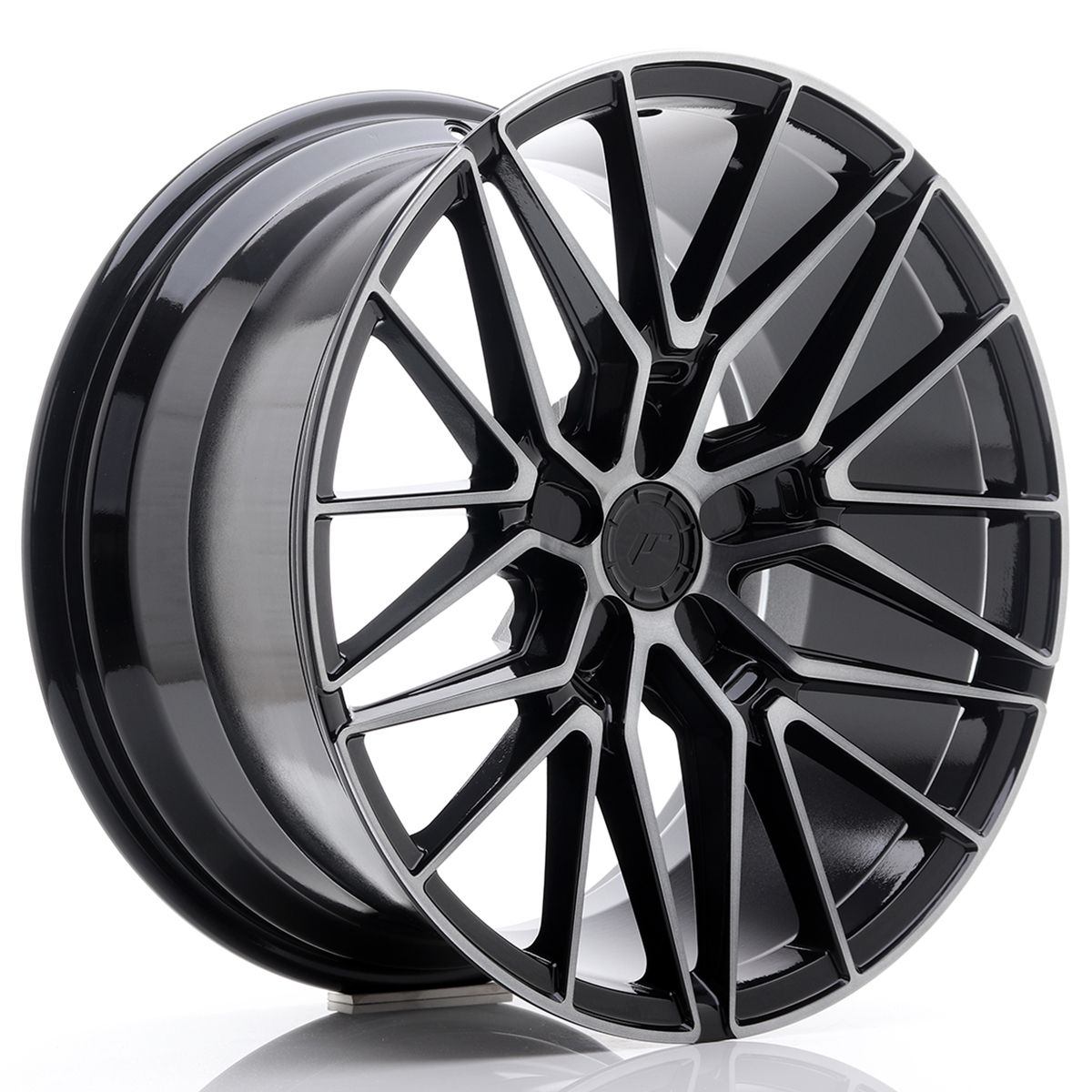 Image of JR-Wheels JR38 Velgen 19 Inch 9.5J ET35-45 Custom PCD Black Brushed