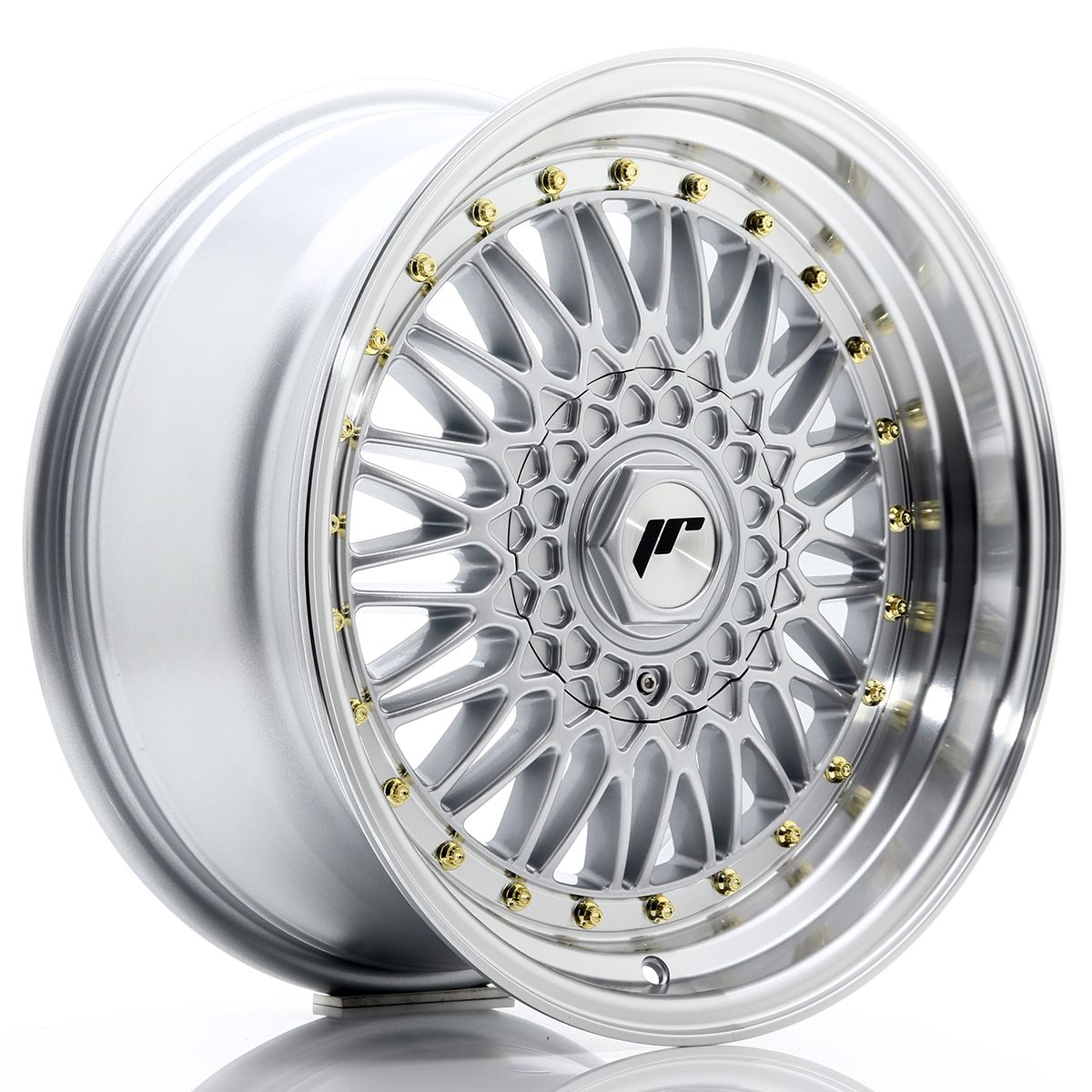 Image of JR-Wheels JR9 Velgen 17 Inch 8.5J ET35 5x112,5x120 Silver Machined Lip