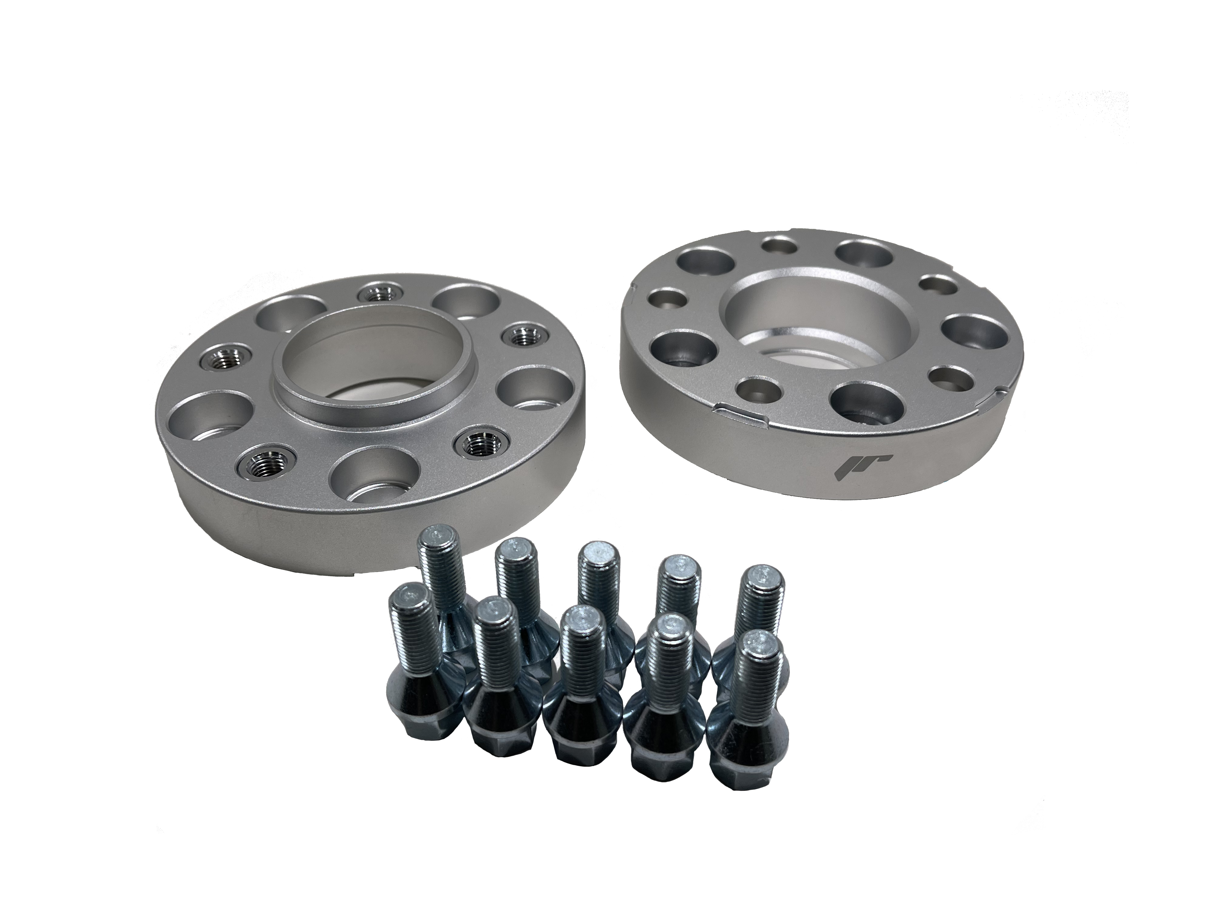 Image of JR-Wheels Spoorverbreders JRWA2 Zilver Aluminium