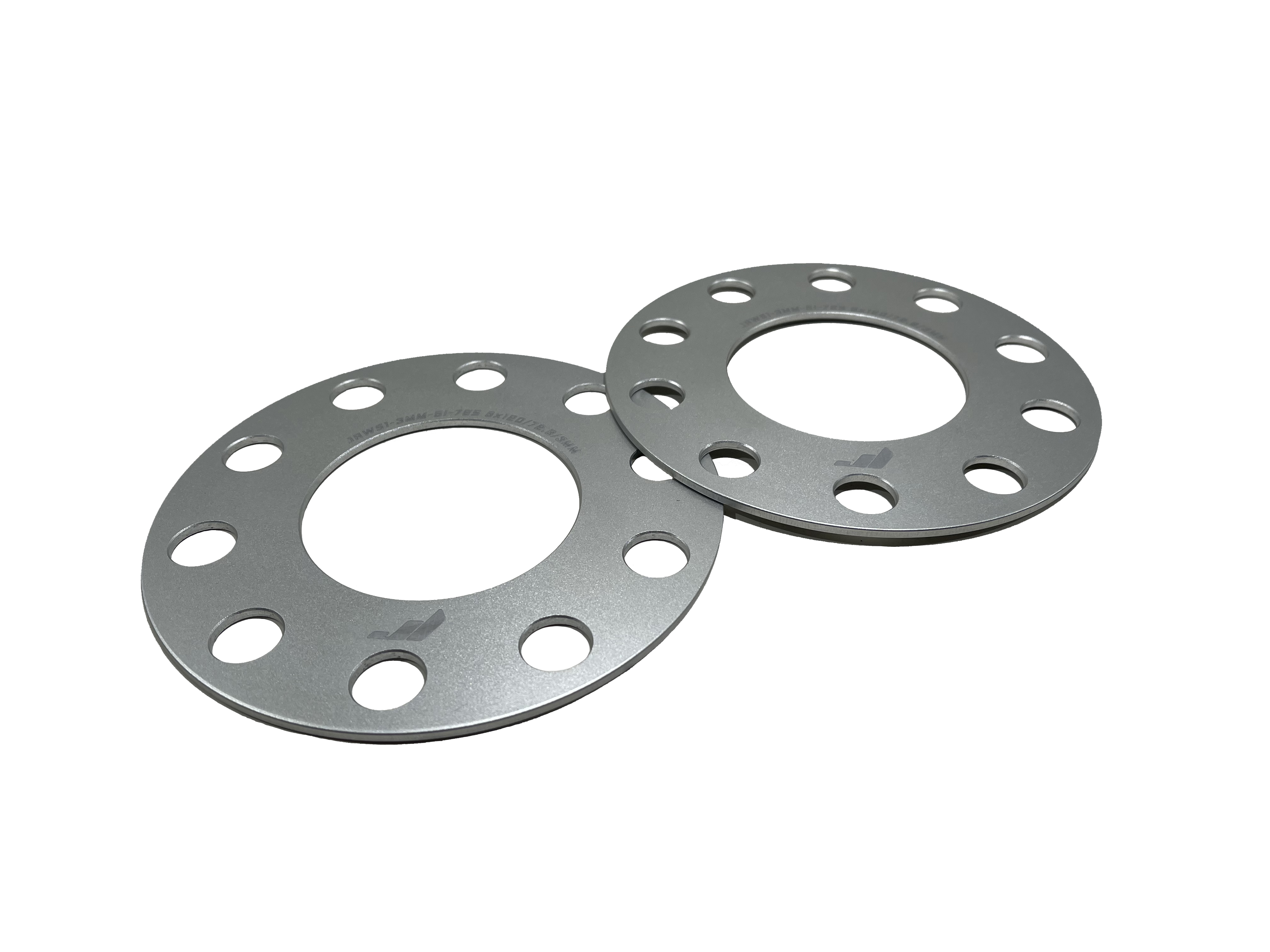 Image of JR-Wheels Spoorverbreders JRWS1 Zilver Aluminium