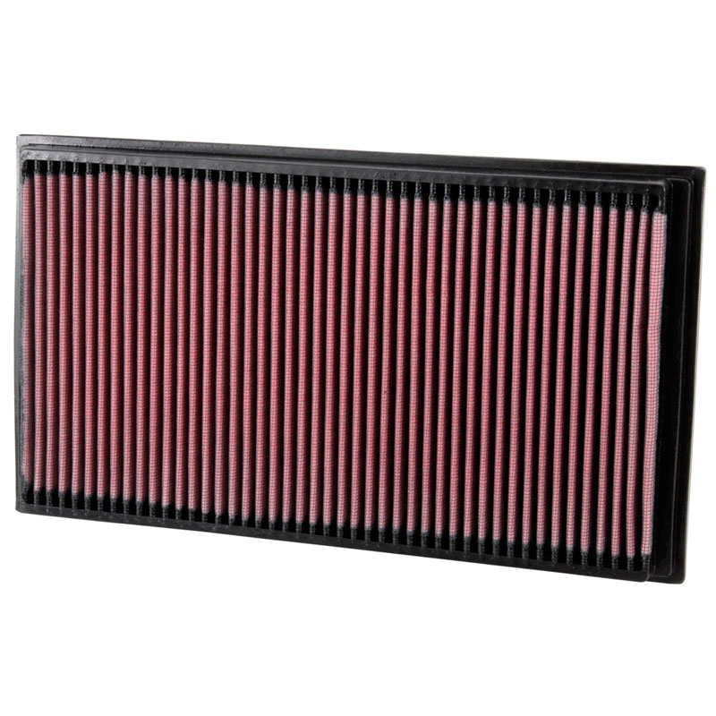 Image of K&N Luchtfilter Paneel Replacement Rood Katoen Mercedes CLK430