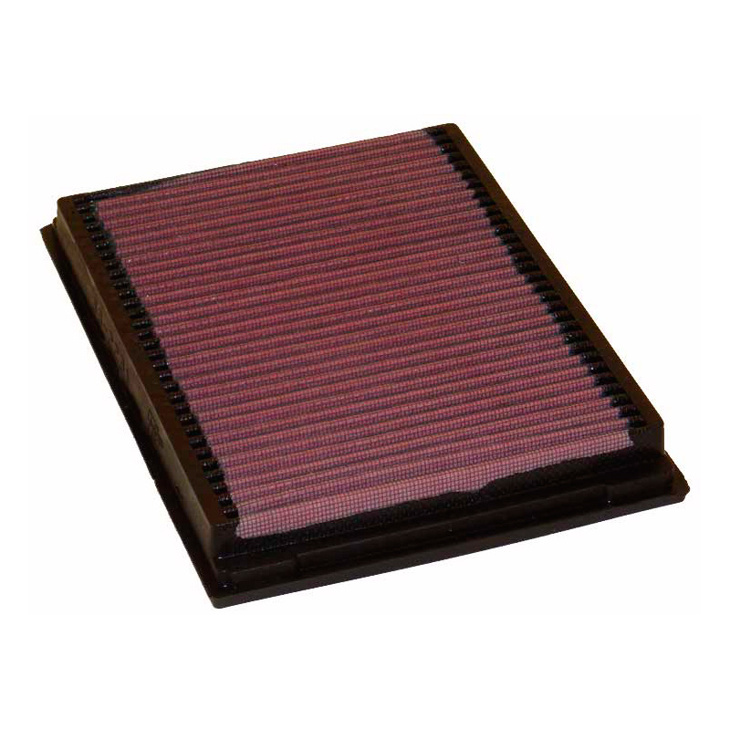 Image of K&N Luchtfilter Paneel Replacement Rood Katoen BMW 3-serie