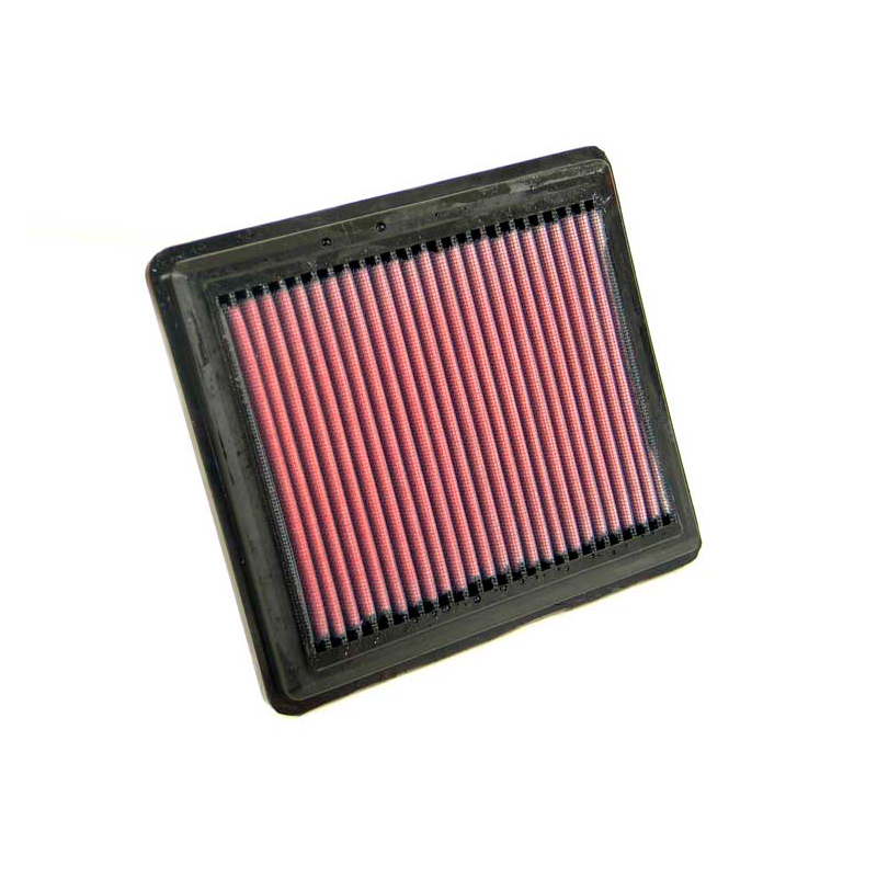 Image of K&N Luchtfilter Paneel Replacement Rood Katoen Honda Civic