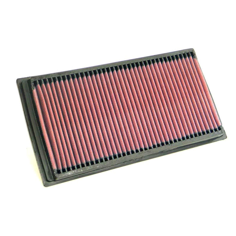 Image of K&N Luchtfilter Paneel Replacement Rood Katoen BMW X5