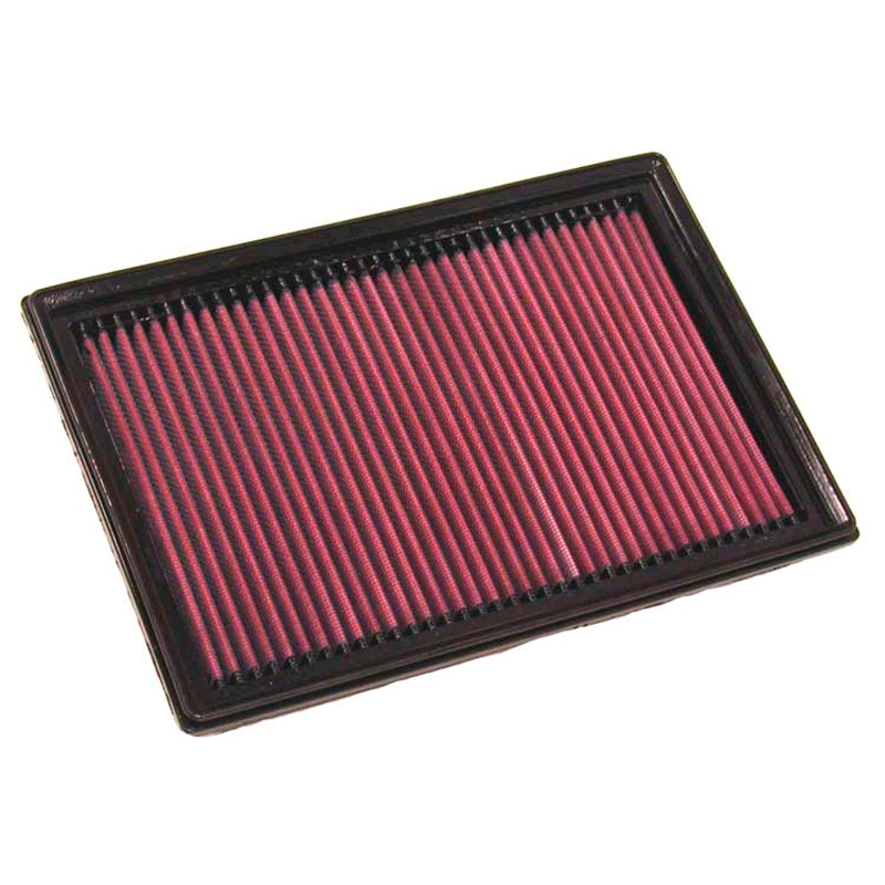 Image of K&N Luchtfilter Paneel Replacement Rood Katoen Mazda 3,5