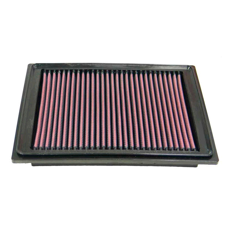 Image of K&N Luchtfilter Paneel Replacement Rood Katoen Chevrolet,Cadillac,Opel