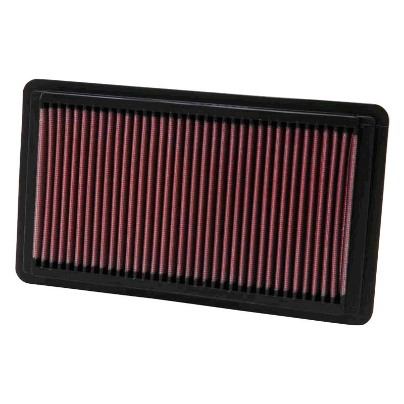 Image of K&N Luchtfilter Paneel Replacement Rood Katoen Honda Civic