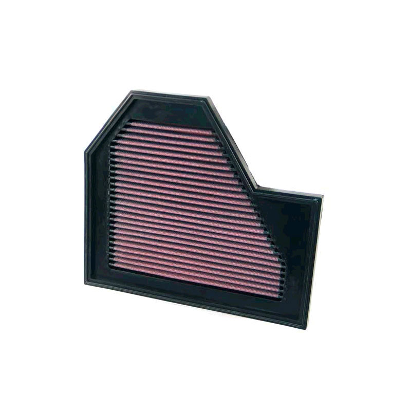 Image of K&N Luchtfilter Paneel Replacement Rood Katoen BMW 5-serie,6-serie