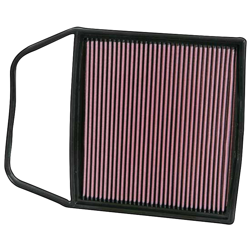 Image of K&N Luchtfilter Paneel Replacement Rood Katoen BMW 135,335,535