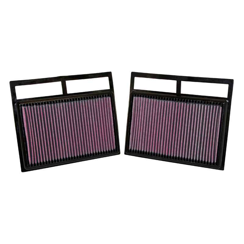 Image of K&N Luchtfilter Paneel Replacement Rood Katoen Mercedes CL600,CL65,G65
