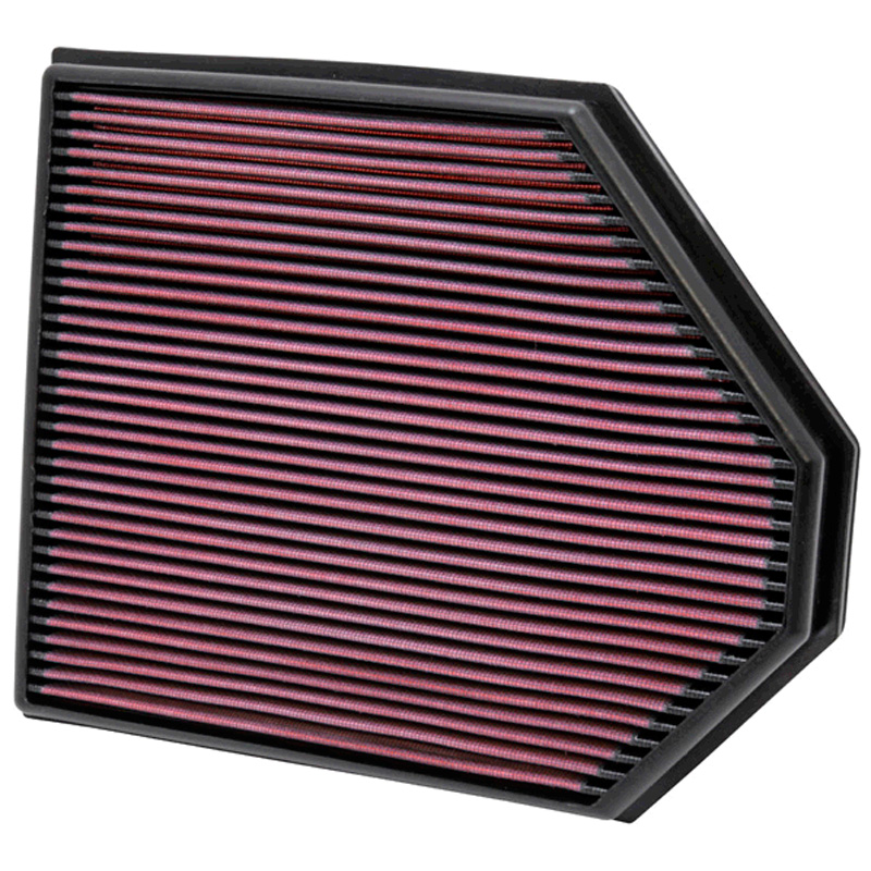 Image of K&N Luchtfilter Paneel Replacement Rood Katoen BMW X3,X4