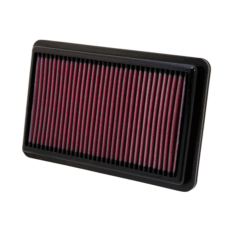 Image of K&N Luchtfilter Paneel Replacement Rood Katoen Honda Civic