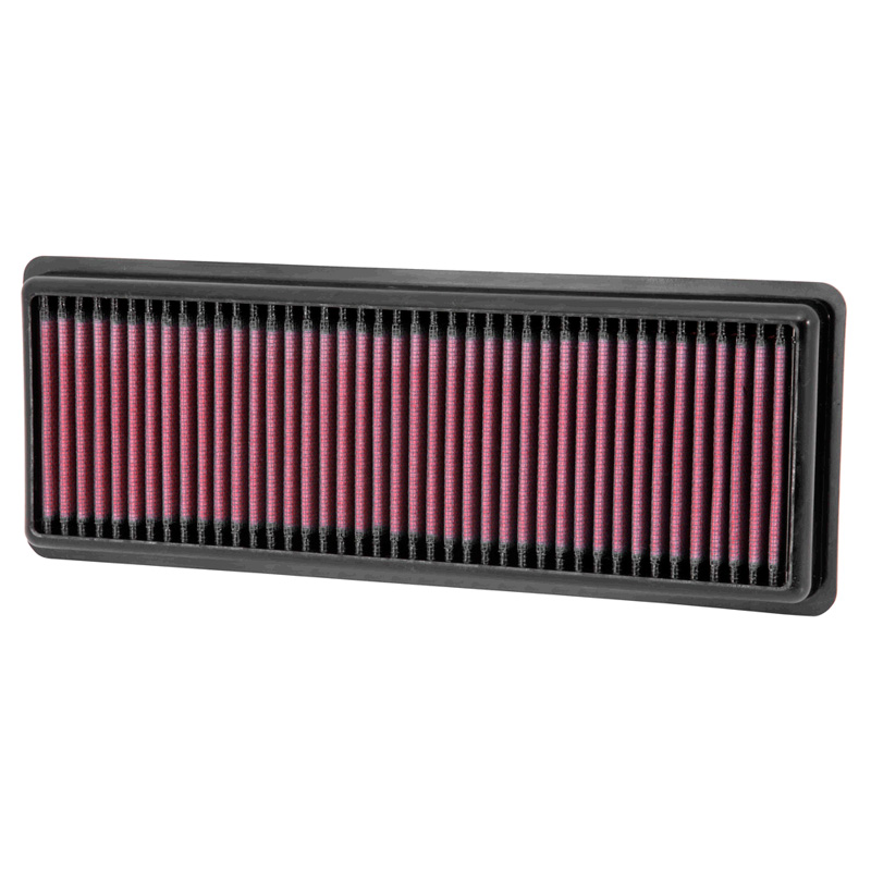 Image of K&N Luchtfilter Paneel Replacement Rood Katoen Fiat 500