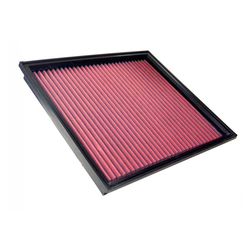 Image of K&N Luchtfilter Paneel Replacement Rood Katoen BMW 524td,525tds