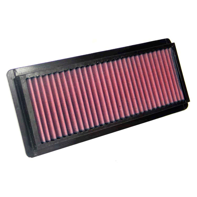 Image of K&N Luchtfilter Paneel Replacement Rood Katoen Fiat 17d,19d