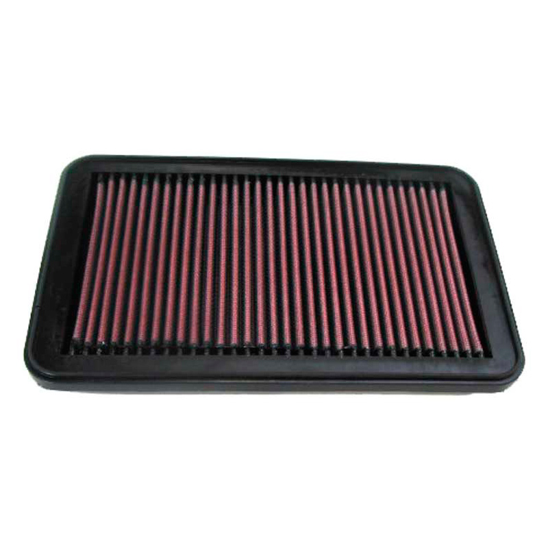 Image of K&N Luchtfilter Paneel Replacement Rood Katoen Mazda,Ford