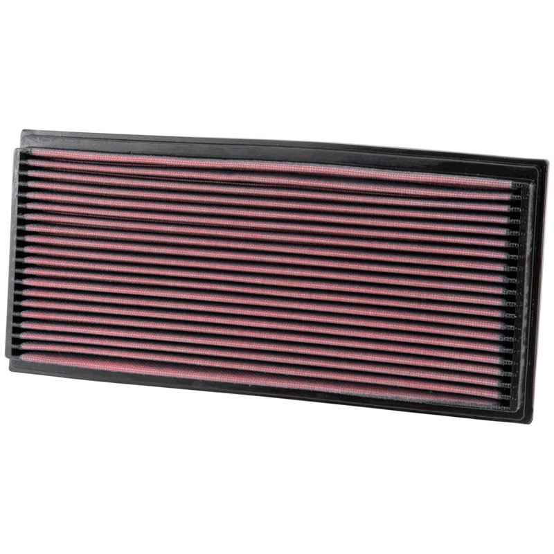 Image of K&N Luchtfilter Paneel Replacement Rood Katoen Mercedes CL,SL,S