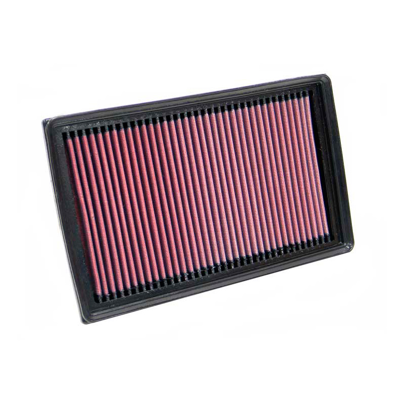 Image of K&N Luchtfilter Paneel Replacement Rood Katoen Ford,Volvo