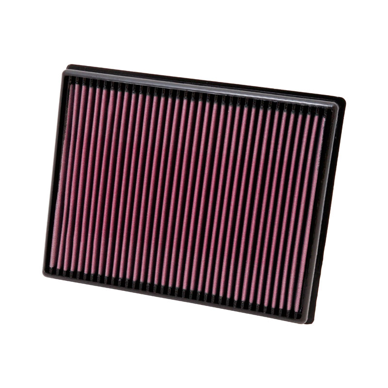Image of K&N Luchtfilter Paneel Replacement Rood Katoen BMW X5,X6