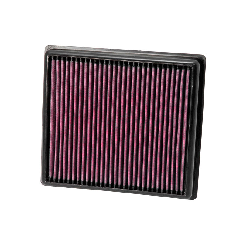 Image of K&N Luchtfilter Paneel Replacement Rood Katoen BMW 1-serie,2-serie,3-serie
