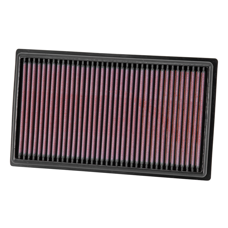 Image of K&N Luchtfilter Paneel Replacement Rood Katoen Mazda 3,5,CX 7