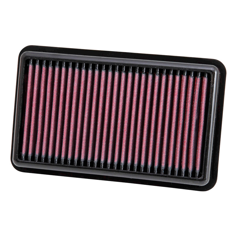 Image of K&N Luchtfilter Paneel Replacement Rood Katoen Hyundai, Kia