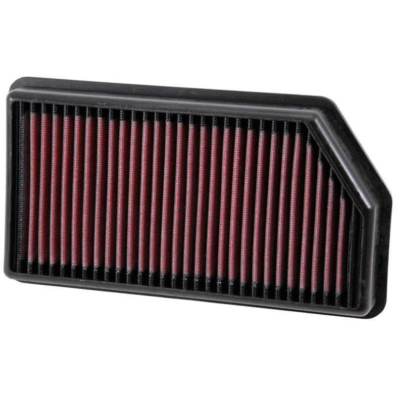 Image of K&N Luchtfilter Paneel Replacement Rood Katoen Hyundai, Kia