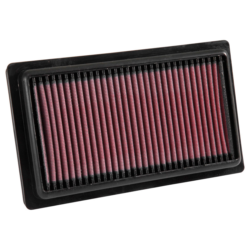 Image of K&N Luchtfilter Paneel Replacement Rood Katoen Hyundai I20